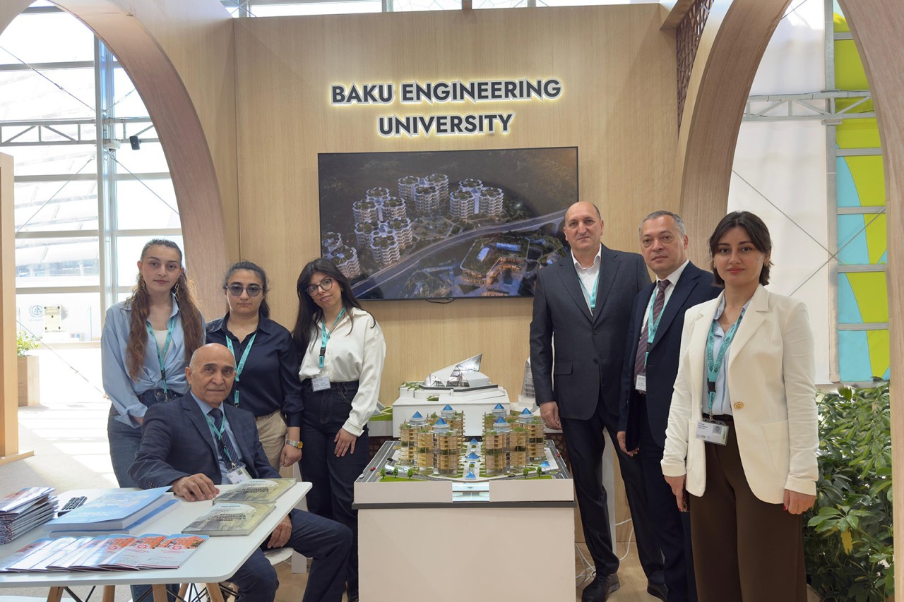 BMU WUF13-də innovativ konsept layihələrlə təmsil olunur - FOTOLAR